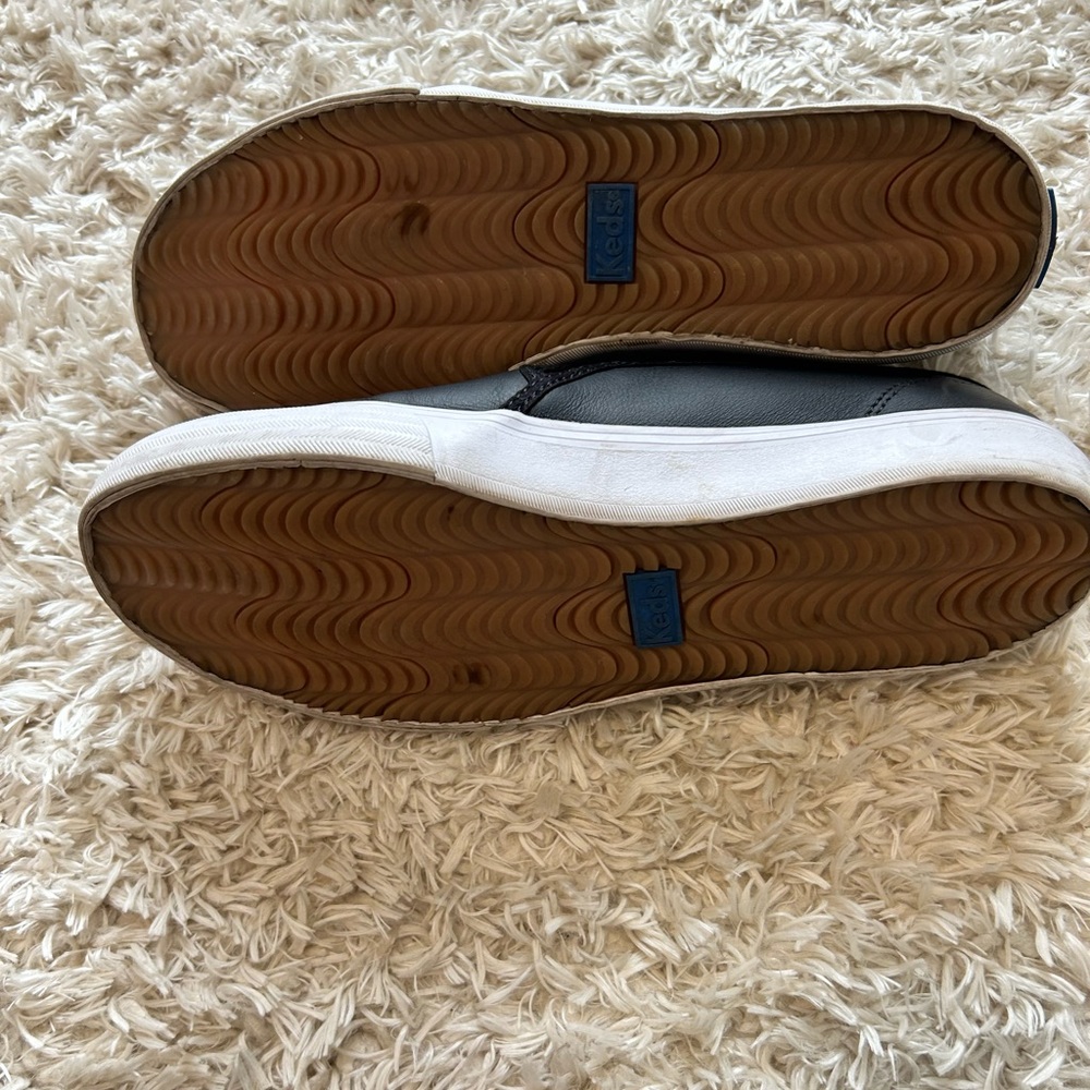 Women’s keds double decker leather shoes 9 - Picture 2 of 3